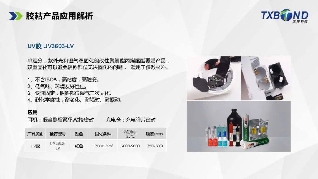 TWS藍(lán)牙耳機(jī)整體膠粘解決方案