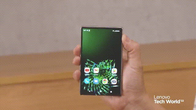 聯想展示新款概念筆記本：屏幕可縱向滑動拉伸