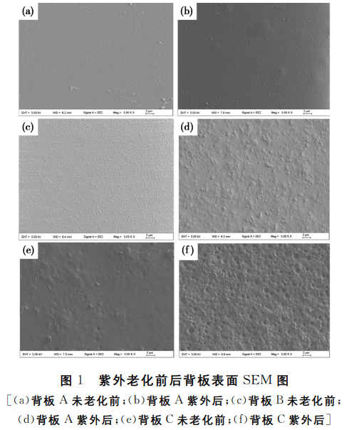 含氟光伏背板耐候性研究