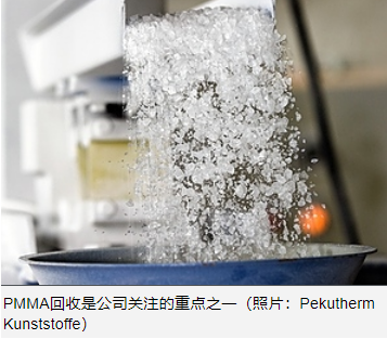 德國回收商Pekutherm將增加25%的PMMA再處理能力
