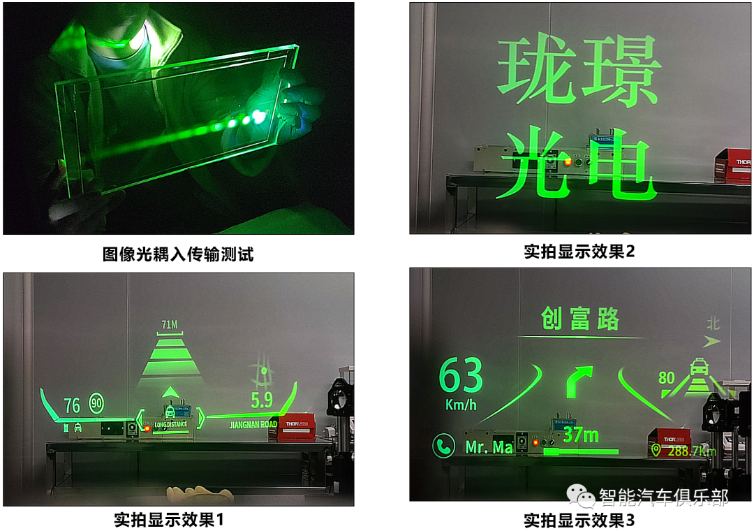 珑璟光电取得体全息波导自动化曝光及全彩显示重大技术突破