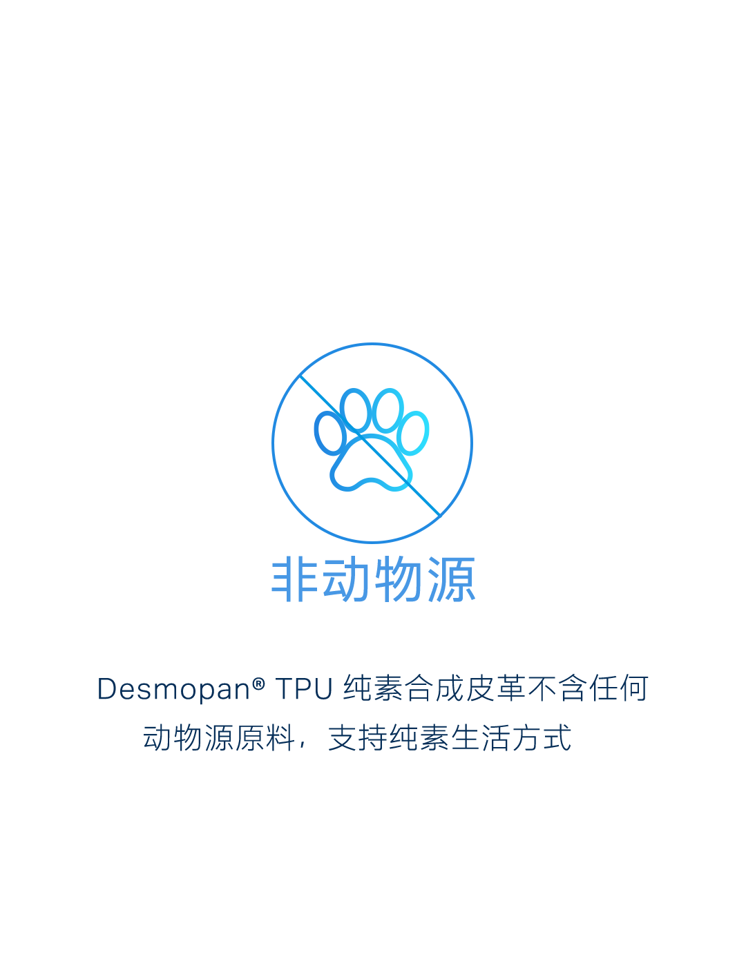 科思创高性能可持续的 Desmopan® TPU纯素合成皮革应用