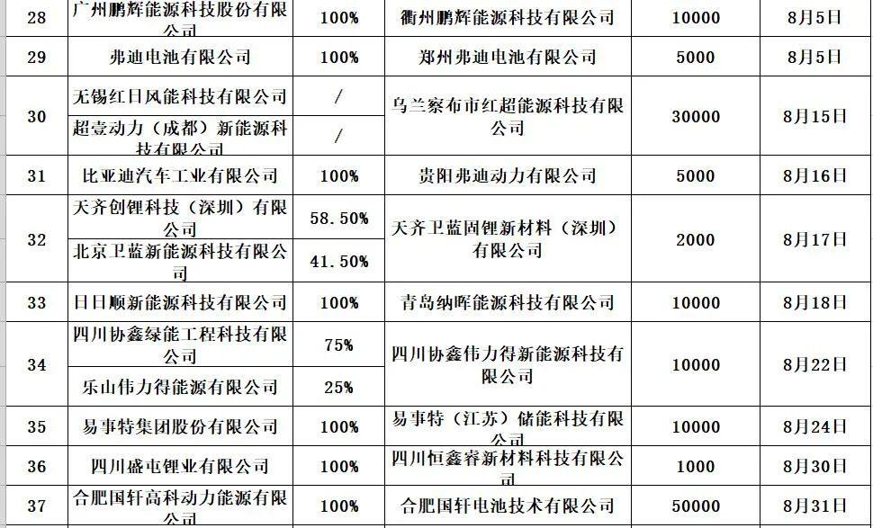 中国储能投资与各类“10强”排行榜