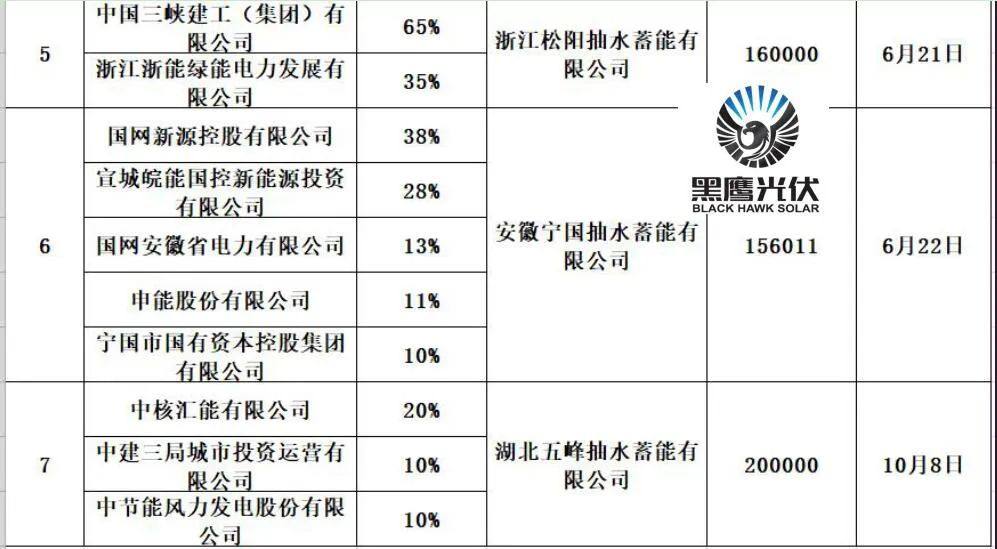 中国储能投资与各类“10强”排行榜