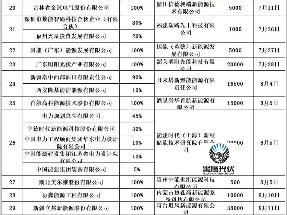 中国储能投资与各类“10强”排行榜