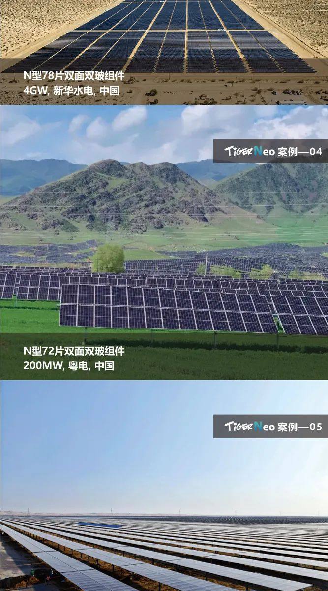 Top50晶科能源N型组件案例集锦