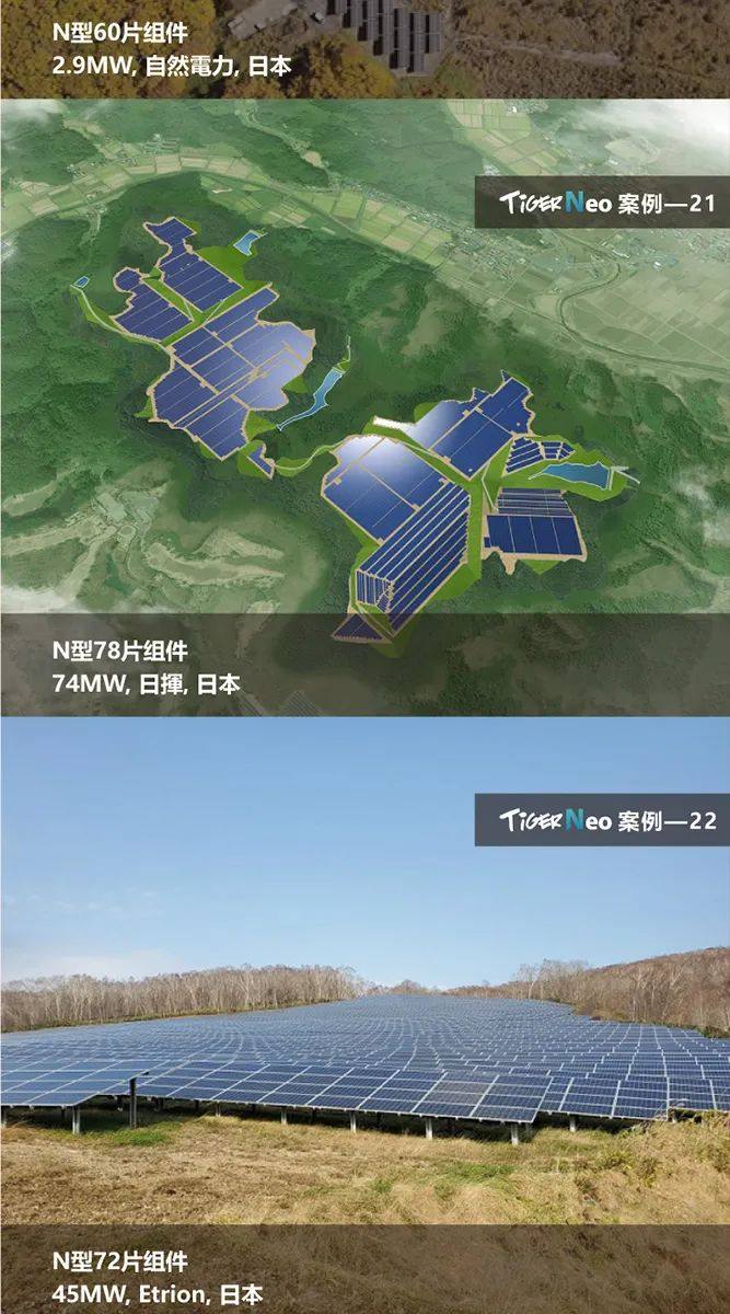 Top50晶科能源N型组件案例集锦