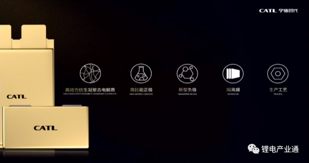 重磅！宁德时代凝聚态电池发布，单体能量密度高达500Wh/kg！