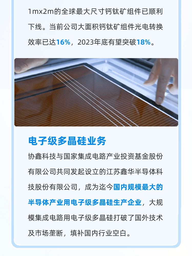 一图读懂协鑫科技2022年报