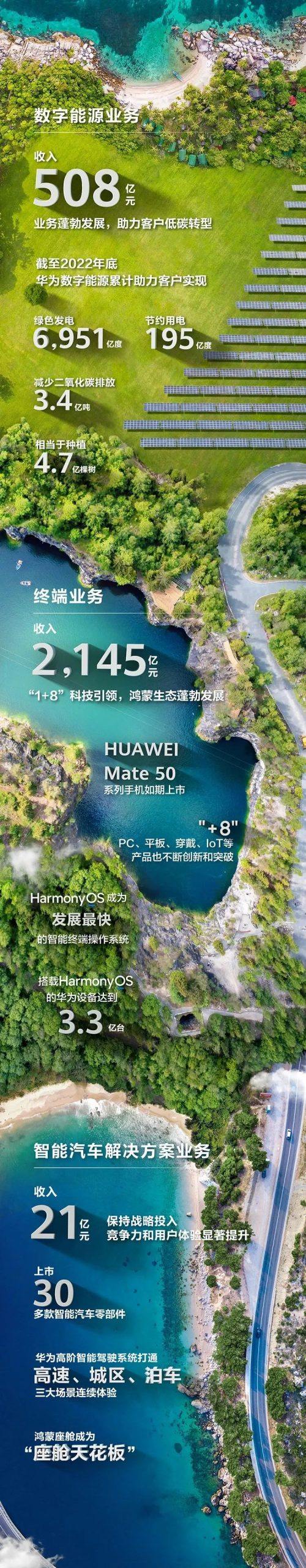 一图看懂华为2022年年报
