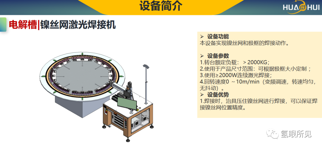 传统碱性电解槽制作工艺设备简介