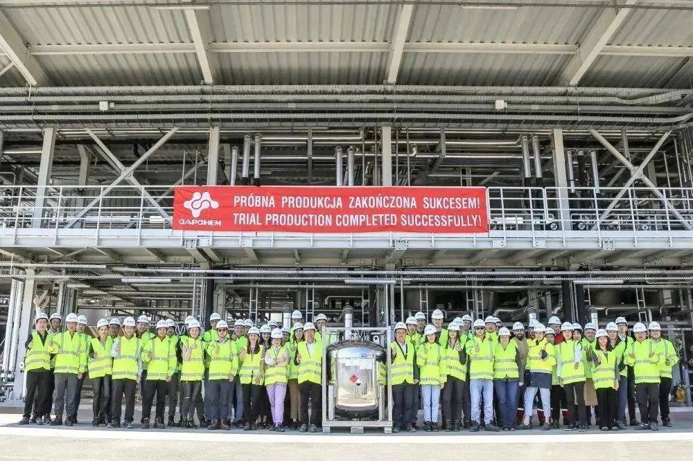 波蘭新宙邦4萬噸電解液項目試生產成功 波蘭新宙邦4萬噸電解液項目試生產成功