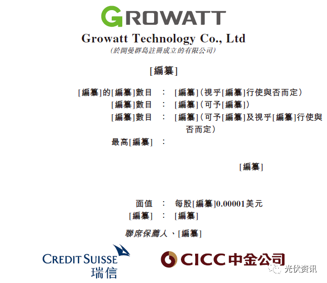 全球第三逆变器企业即将港股上市