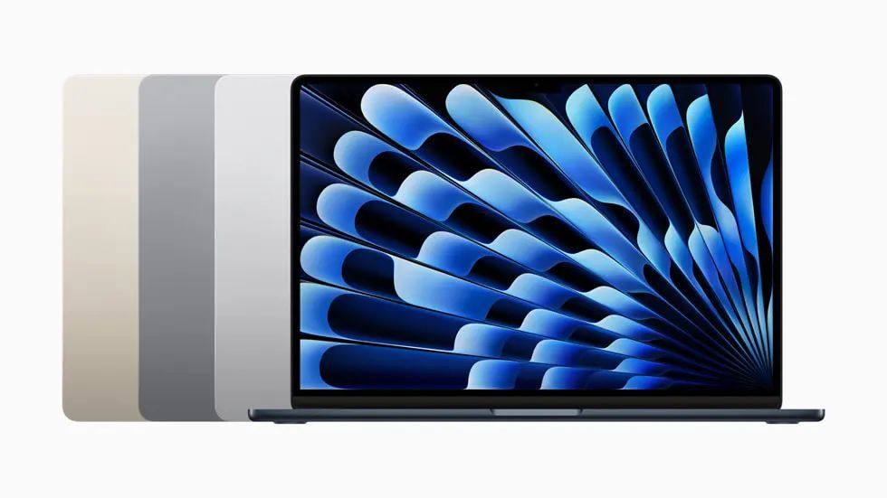 苹果首款15英寸MacBook Air：100% 再生铝金属外壳，无风扇设计，厚度仅11.5mm