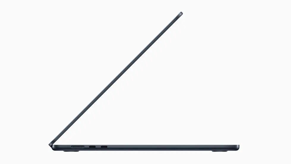苹果首款15英寸MacBook Air：100% 再生铝金属外壳，无风扇设计，厚度仅11.5mm