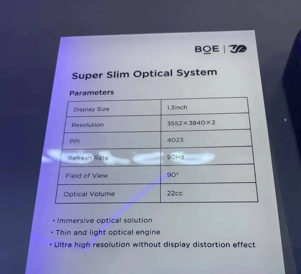 京東方亮相多款基于Micro OLED的VR/AR解決方案