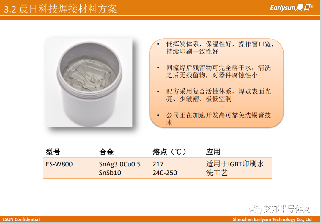半導體功率器件先進封裝材料解決方案