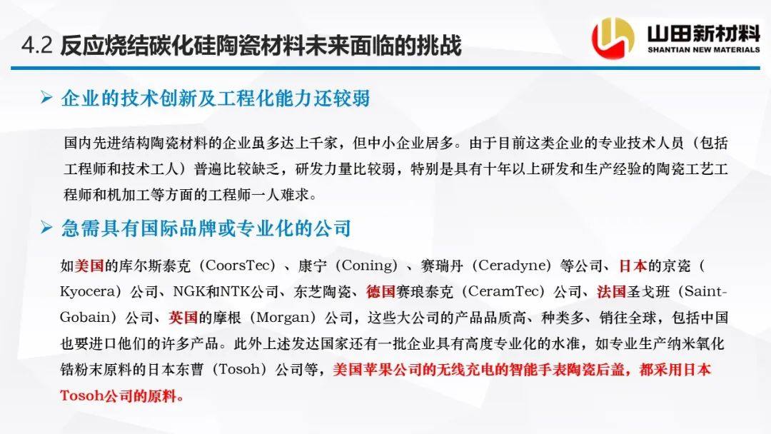 山田新材料公司专场会议，探讨碳化硅陶瓷材料的烧结工艺及研究进展