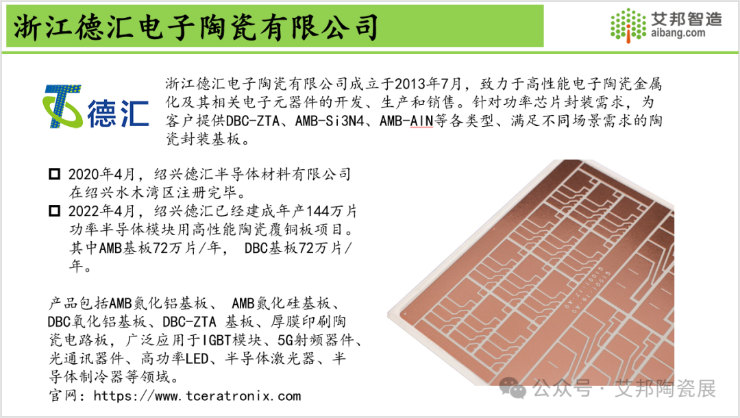 2024年DBC陶瓷覆铜板产业报告分享.PDF