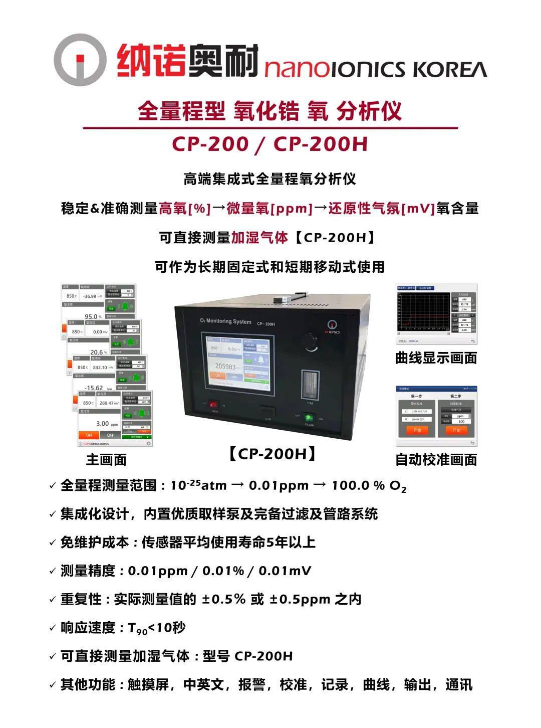 纳诺奥耐：专注研发制造高精度气体分析仪器