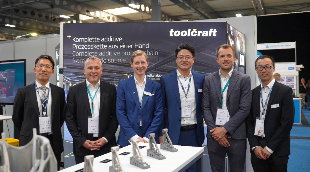 华曙欧洲与德国toolcraft AG宣布圆满完成定制工艺研发合作，并将在增材制造量产领域开展新合作