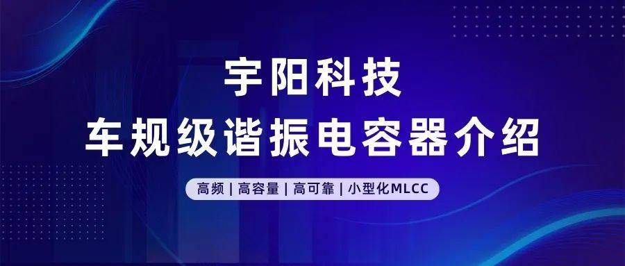 宇阳科技高温（~105℃）高容产品介绍