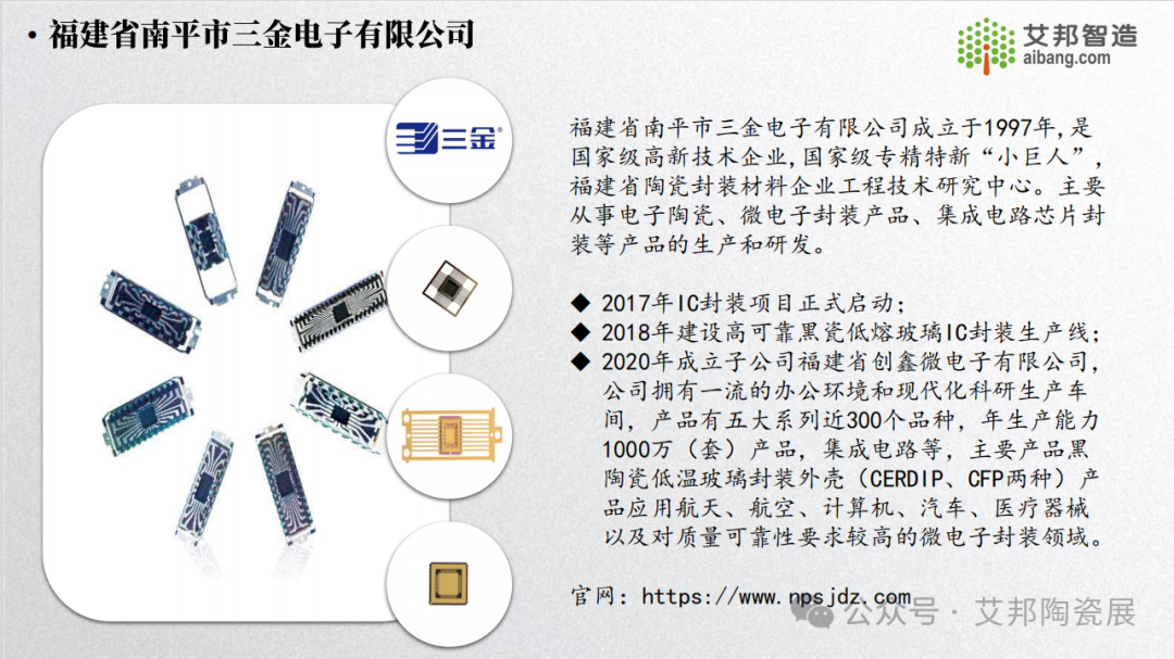 2024年国内陶瓷封装外壳厂商名单