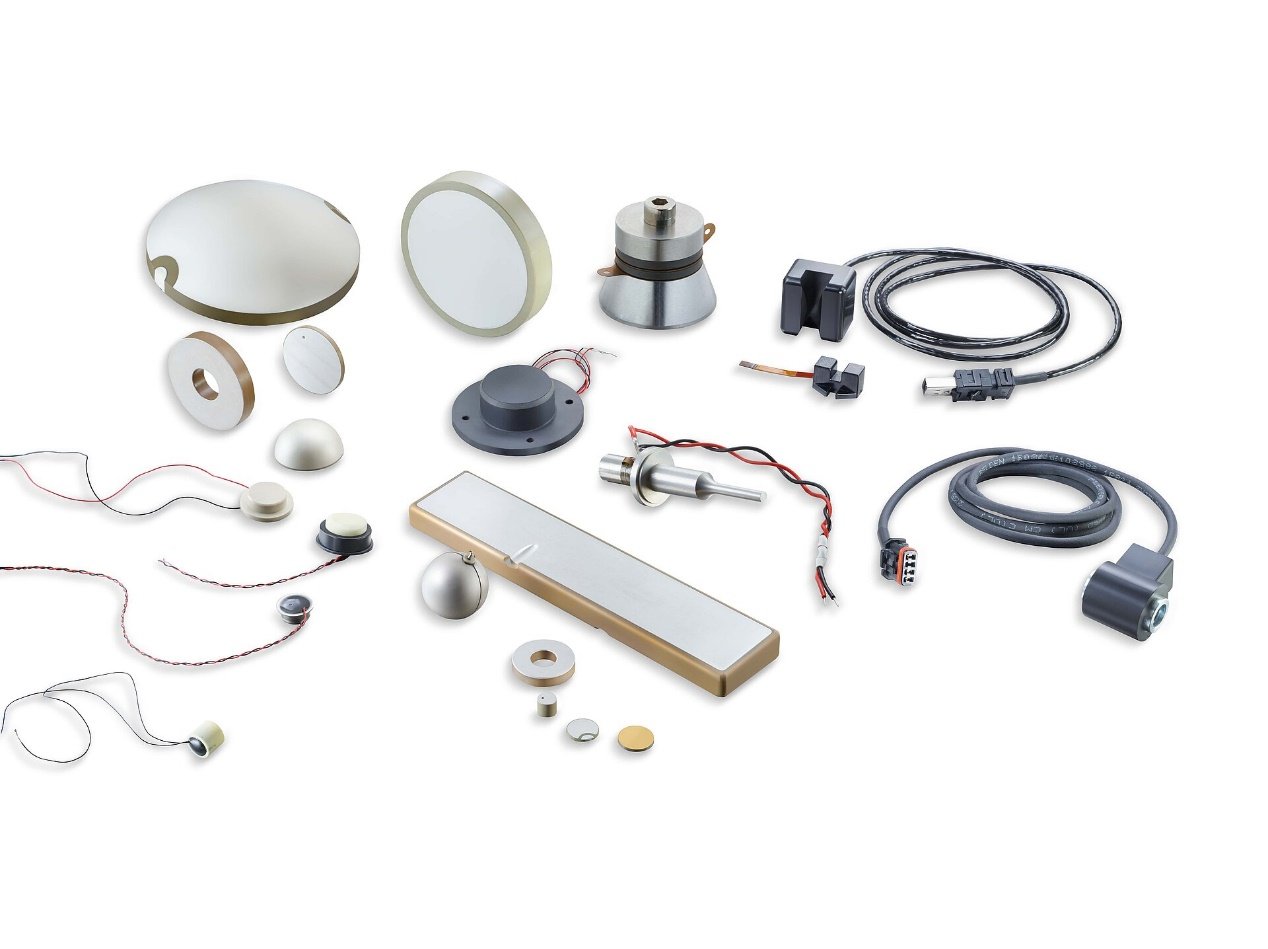 Piezoceramic components for electromechanical transducers 